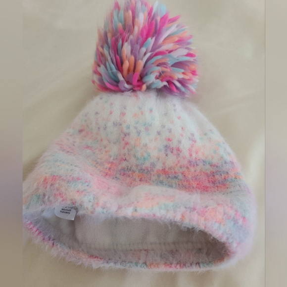 Girls Winter Bundle Set Sweater Hat Gloves L 10/12 - Picture 8 of 10